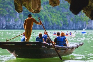 Halong Bay - Dark and Bright Cave – Hanoi (B, L, D)
